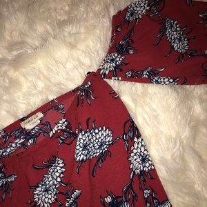 off the shoulder blouse